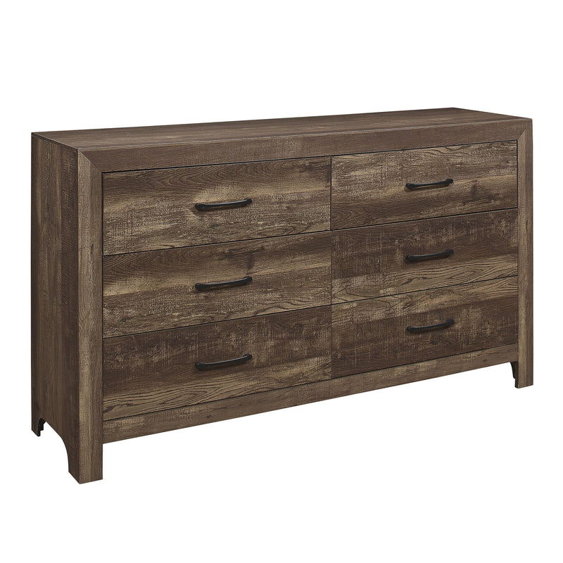 Mazin Furniture Corbin 6-Drawer Dresser 179982 IMAGE 2