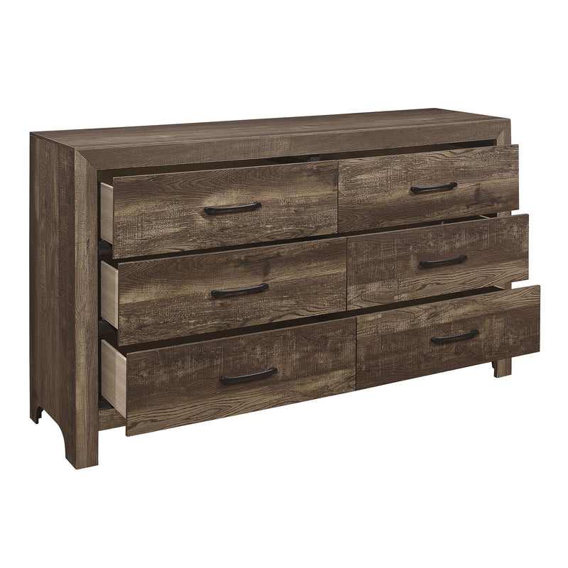 Mazin Furniture Corbin 6-Drawer Dresser 179982 IMAGE 3