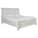 Signature Design by Ashley Robbinsdale B742B8 King Sleigh Bed with Storage IMAGE 1