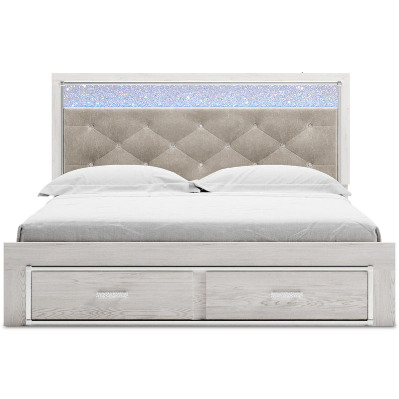 Signature Design by Ashley Altyra B2640B29 King Upholstered Storage Bed IMAGE 2