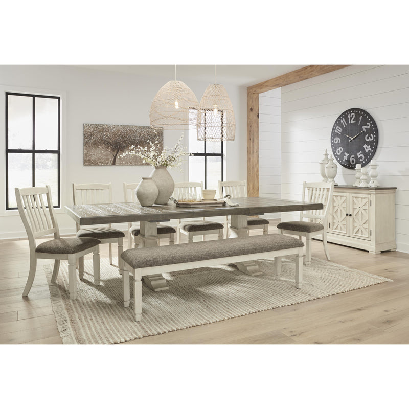 Signature Design by Ashley Bolanburg D647D17 Extension Dining Table IMAGE 9