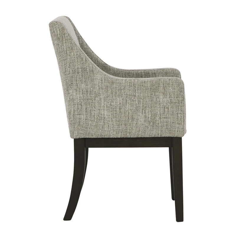  Signature Design by Ashley Burkhaus D984-01A Dining Upholstered Arm Chair IMAGE 3