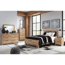  Signature Design by Ashley Hyanna 6-Drawer Dresser with Mirror 178877-178878 IMAGE 5