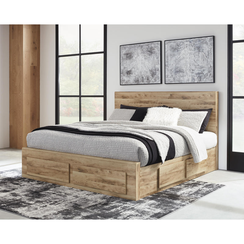 Signature Design by Ashley Hyanna B1050B13 King Panel Storage Bed with 2 Under Bed Storage Drawer IMAGE 5