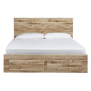  Signature Design by Ashley Hyanna B1050B4 Queen Panel Storage Bed IMAGE 2