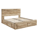 Signature Design by Ashley Hyanna B1050B6 Queen Panel Storage Bed with 1 Under Bed Storage Drawer IMAGE 4