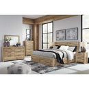 Signature Design by Ashley Hyanna B1050B6 Queen Panel Storage Bed with 1 Under Bed Storage Drawer IMAGE 6