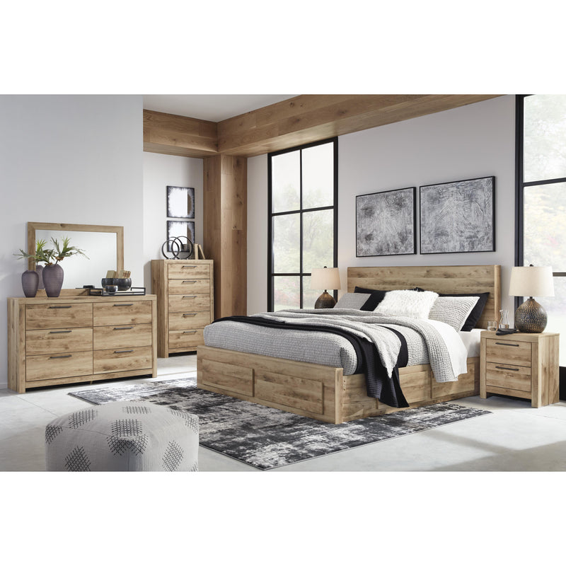 Signature Design by Ashley Hyanna B1050B6 Queen Panel Storage Bed with 1 Under Bed Storage Drawer IMAGE 6