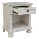  Signature Design by Ashley Robbinsdale B742-91 One Drawer Night Stand IMAGE 2