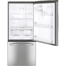 GE 20.9 cu. ft. Bottom Mount Refrigerator with LED Lighting GDE21DYRKFS - 178854 IMAGE 2