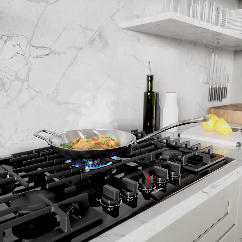 Bosch 30-inch Built-in Gas Cooktop NGM8048UC IMAGE 6
