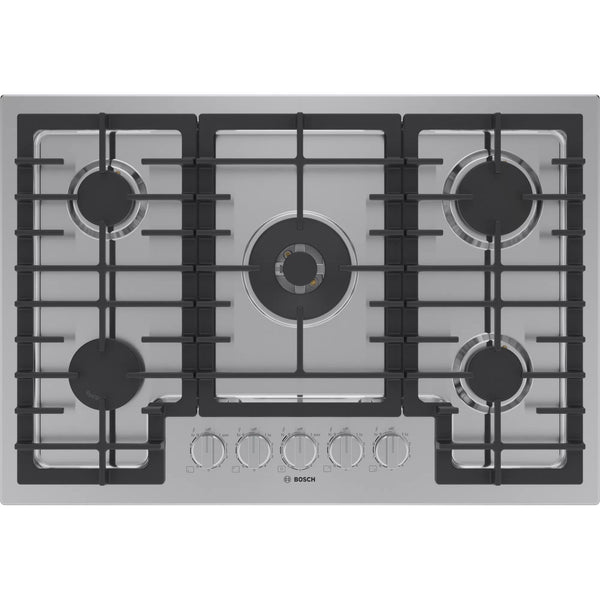 Bosch 30-inch Built-in Gas Cooktop NGM8058UC IMAGE 1