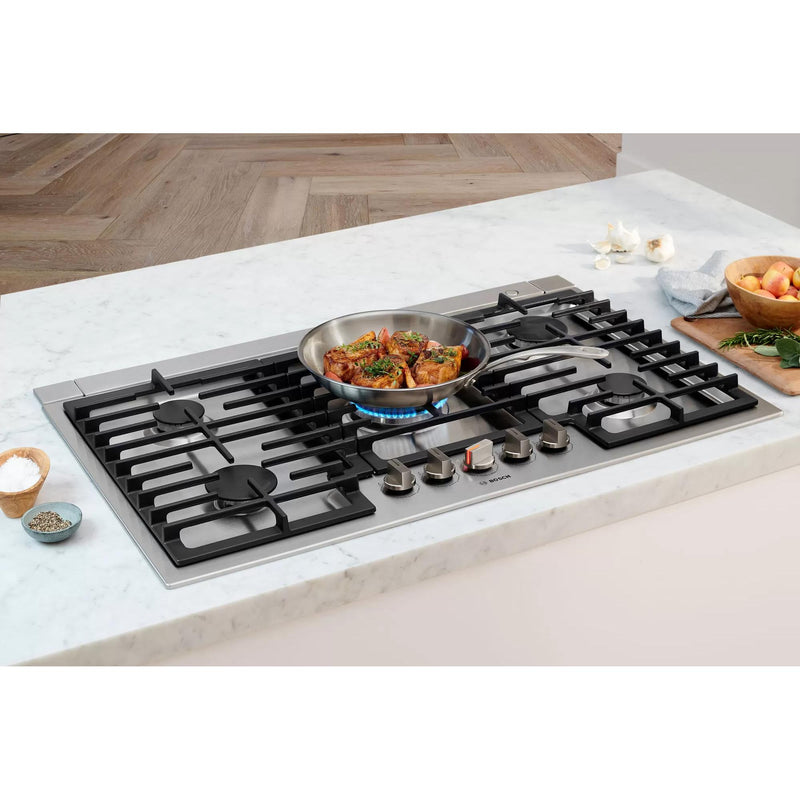 Bosch 36-inch Gas Cooktop NGM8658UC IMAGE 8