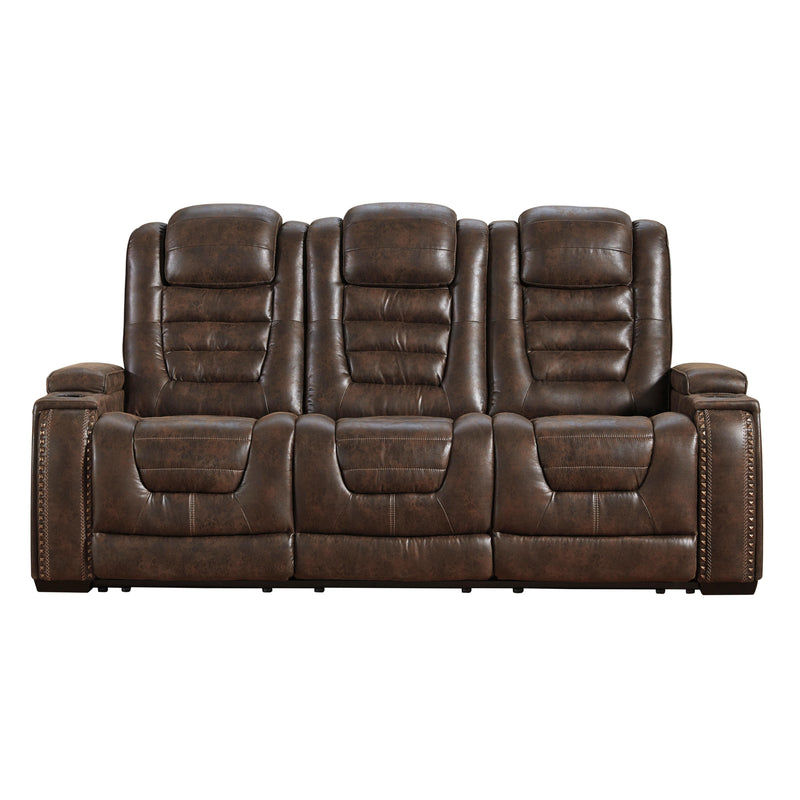  Signature Design by Ashley Game Zone 3850115C Power Reclining Sofa with Adjustable Headrest IMAGE 1