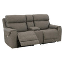  Signature Design by Ashley Starbot 23501S2 3 pc Power Reclining Loveseat with Console IMAGE 1