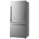  Hisense 31-inch, 17 cu.ft. Counter-Depth Bottom Freezer Refrigerator RB17A2CSE IMAGE 4