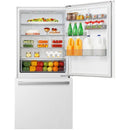  Hisense 31-inch, 17 cu.ft. Counter-Depth Bottom Freezer Refrigerator RB17A2CWE IMAGE 5