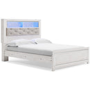 Signature Design by Ashley Altyra B2640B20 Queen Panel Bookcase Bed IMAGE 2