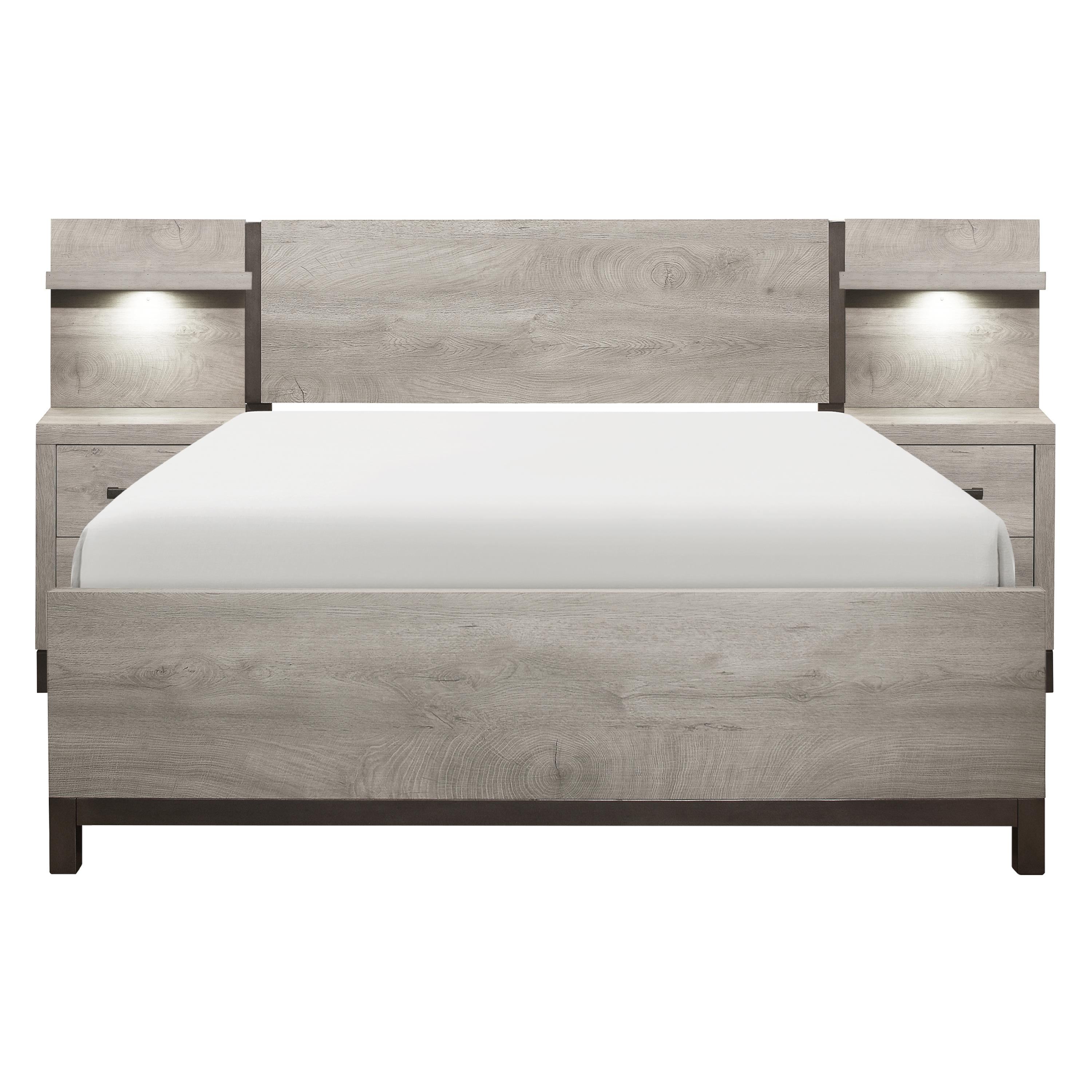 Mazin Furniture Grand lit mural Zephyr 184169-184170-184170-184171-184