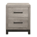 Mazin Furniture Zephyr 2-Drawer Nightstand 184170 IMAGE 1