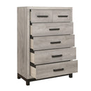 Mazin Furniture Zephyr 6-Drawer Chest 184174 IMAGE 3