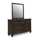 Signature Design by Ashley Danabrin B685B1 Dresser and Mirror IMAGE 1