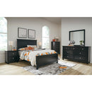 Signature Design by Ashley Lanolee B687-92 Two Drawer Night Stand IMAGE 13