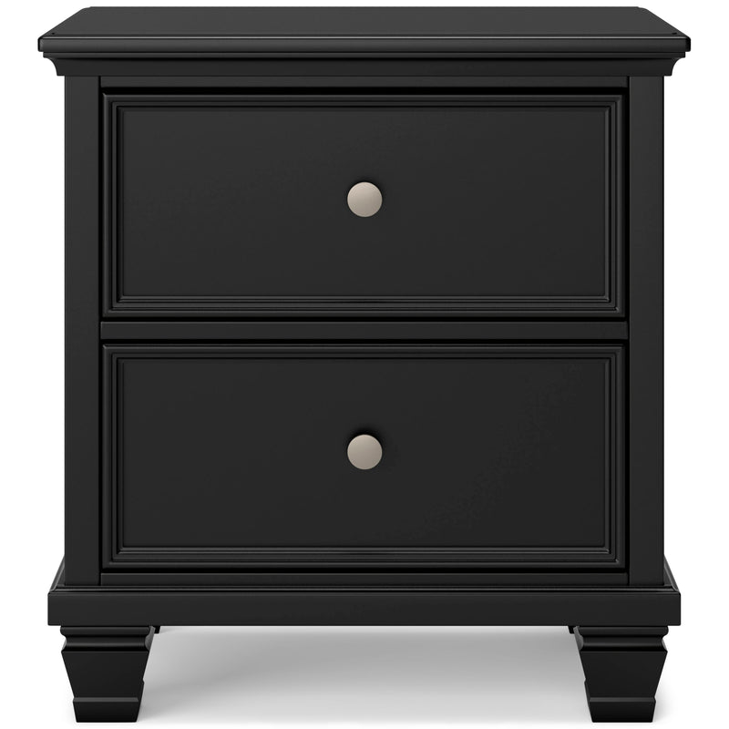 Signature Design by Ashley Lanolee B687-92 Two Drawer Night Stand IMAGE 3