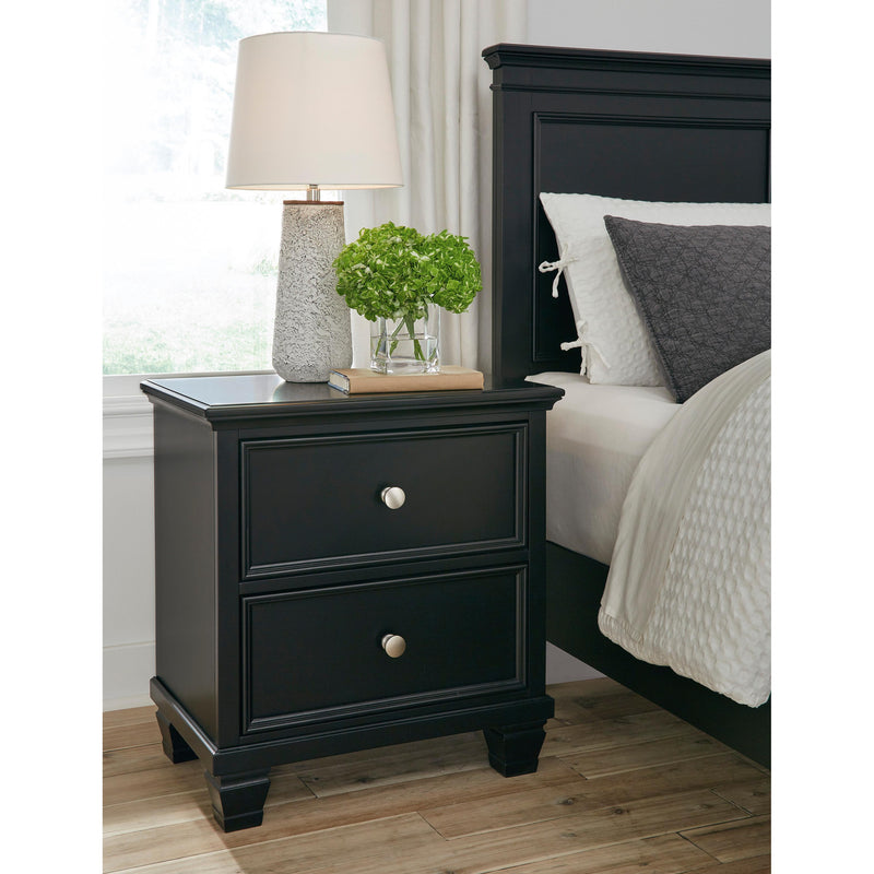 Signature Design by Ashley Lanolee B687-92 Two Drawer Night Stand IMAGE 7