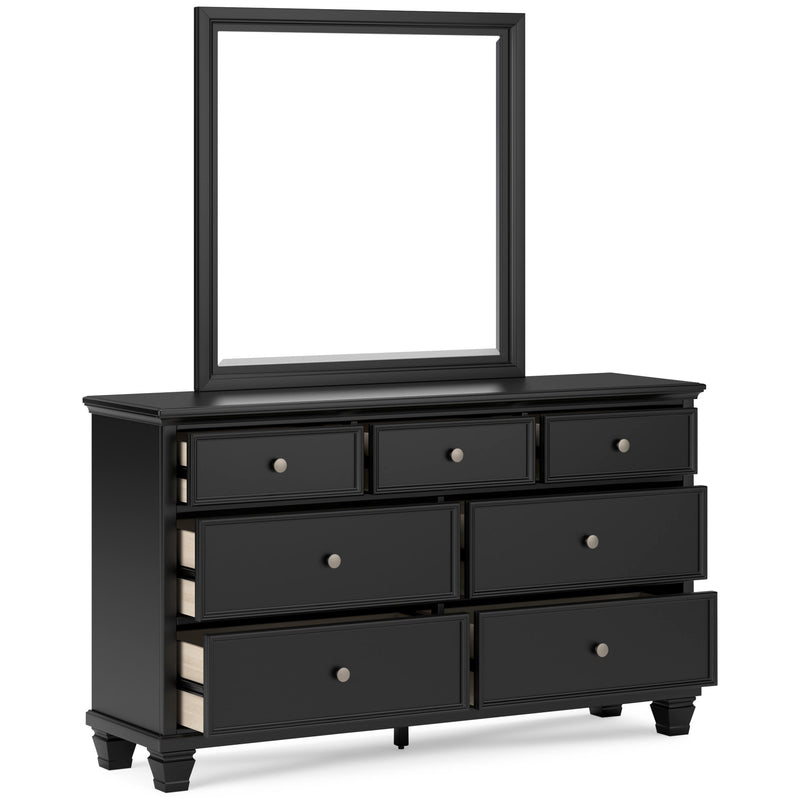 Signature Design by Ashley Lanolee B687B1 Dresser and Mirror IMAGE 2