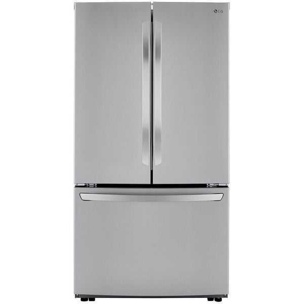 LG 36-inch, 28.7 cu. ft. Freestanding French 3-Door Refrigerator with IcePlus™ LRFCS29D6S IMAGE 1