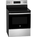 GE 30-inch Freestanding Electric Range JCBS630SVSS - 181634 IMAGE 2