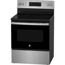 GE 30-inch Freestanding Electric Range JCBS630SVSS - 181634 IMAGE 3