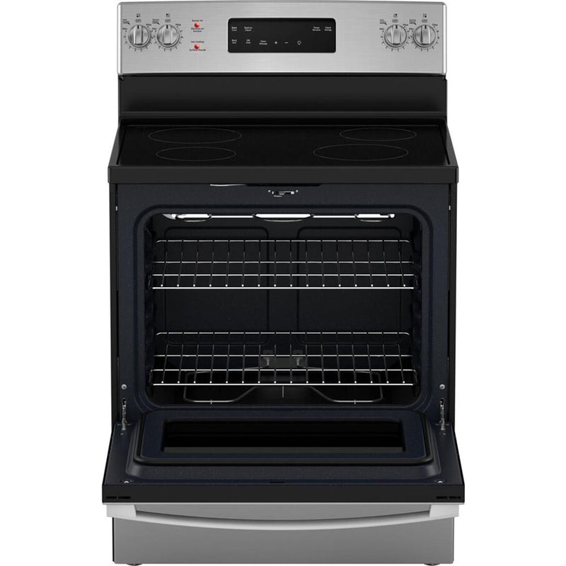 GE 30-inch Freestanding Electric Range JCBS630SVSS - 181634 IMAGE 4
