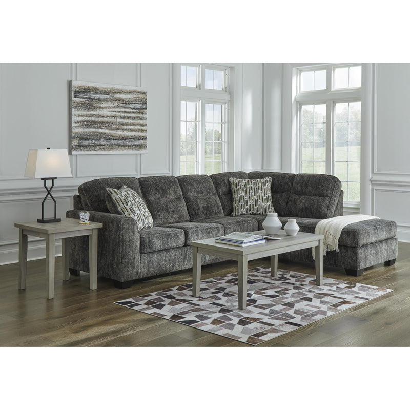 Signature Design by Ashley Lonoke 50504S2 2 pc Sectional with Chaise IMAGE 3