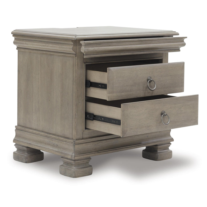 Signature Design by Ashley Lexorne B924-93 Three Drawer Night Stand IMAGE 2