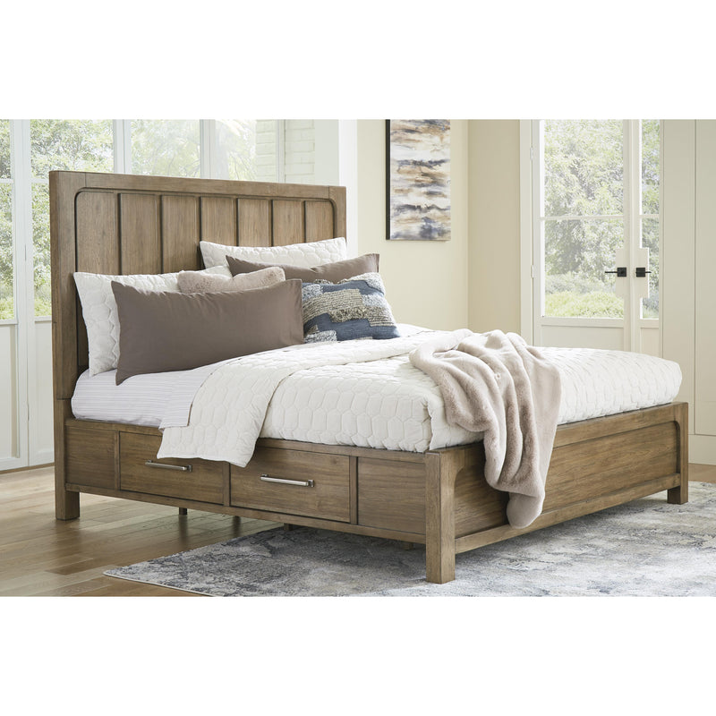 Signature Design by Ashley Cabalynn B974B4 Queen Panel Bed with Storage IMAGE 7