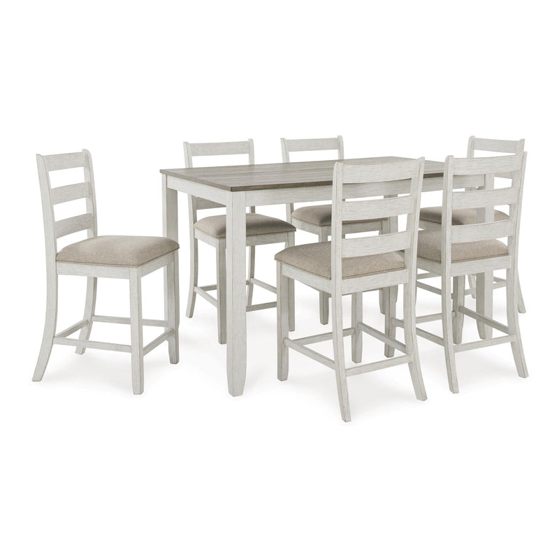 Signature Design by Ashley Skempton D394-423 Rectangular Dining Room Counter Table Set IMAGE 1