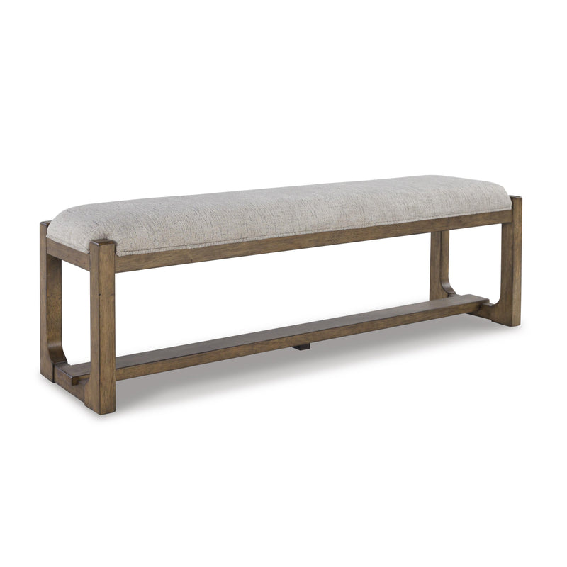 Signature Design by Ashley Cabalynn D974-00 Large Upholstered Dining Room Bench IMAGE 1