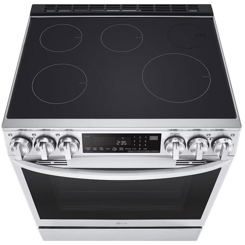 LG 30-inch Induction Slide-in Range with ProBake Convection® LSIL6336F - 180086 IMAGE 9