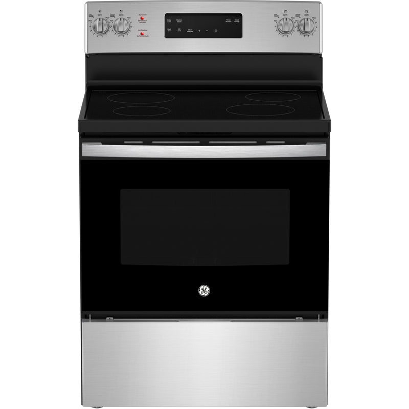 GE 30-inch Freestanding Electric Range with Self-Clean JCB630SVSS - 180043 IMAGE 1