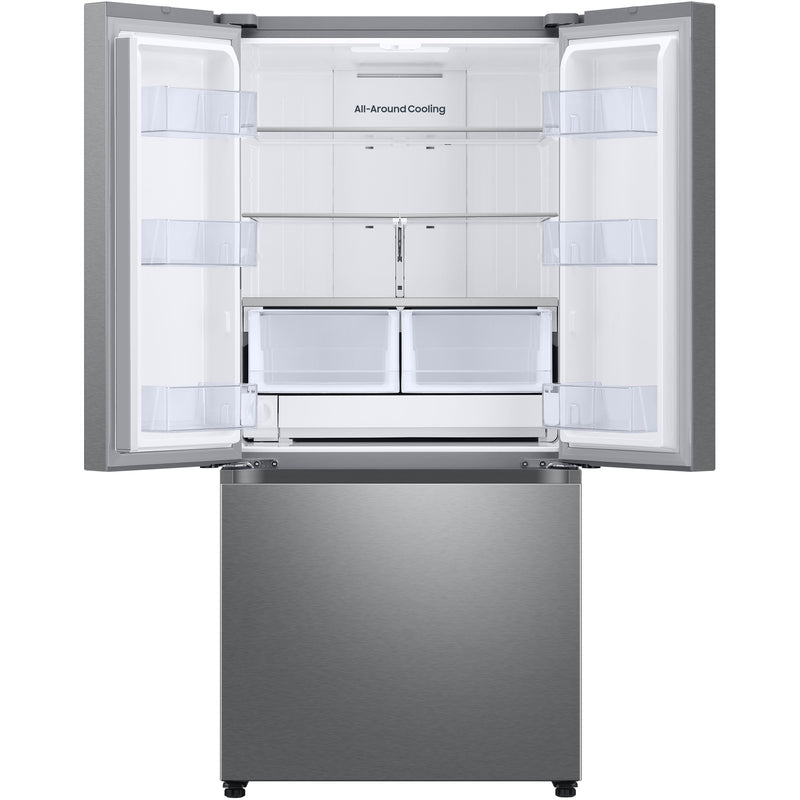 Samsung 32-inch, 25 cu. ft. French 3-Door Refrigerator with Dual Auto Ice Maker with Ice Bites™ RF25C5151SR - 180000 IMAGE 2