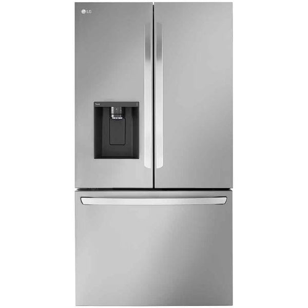 LG 36-inch, 26 cu. ft. Counter-Depth French 3-Door Refrigerator with Dual Ice Makers LRFXC2606S IMAGE 1