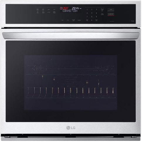 LG 30-inch, 4.7 cu. ft. Built-in Single Wall Oven with Convection Technology WSEP4723F IMAGE 1