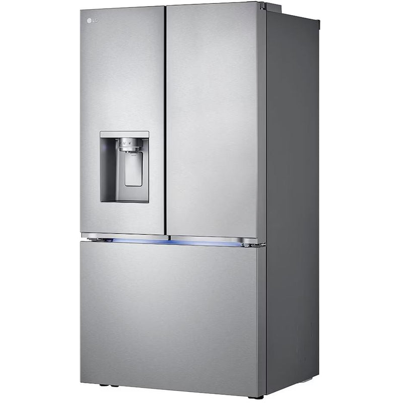 LG 36-inch, 26 cu. ft. Counter-Depth French 3-Door Refrigerator with Four Types of Ice LRYXC2606S IMAGE 4