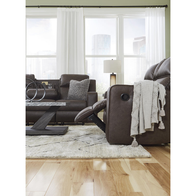 Signature Design by Ashley Lavenhorne 6330689C Reclining Sofa with Drop Down Table IMAGE 12