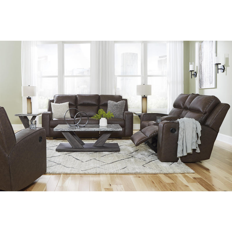 Signature Design by Ashley Lavenhorne 6330689C Reclining Sofa with Drop Down Table IMAGE 18