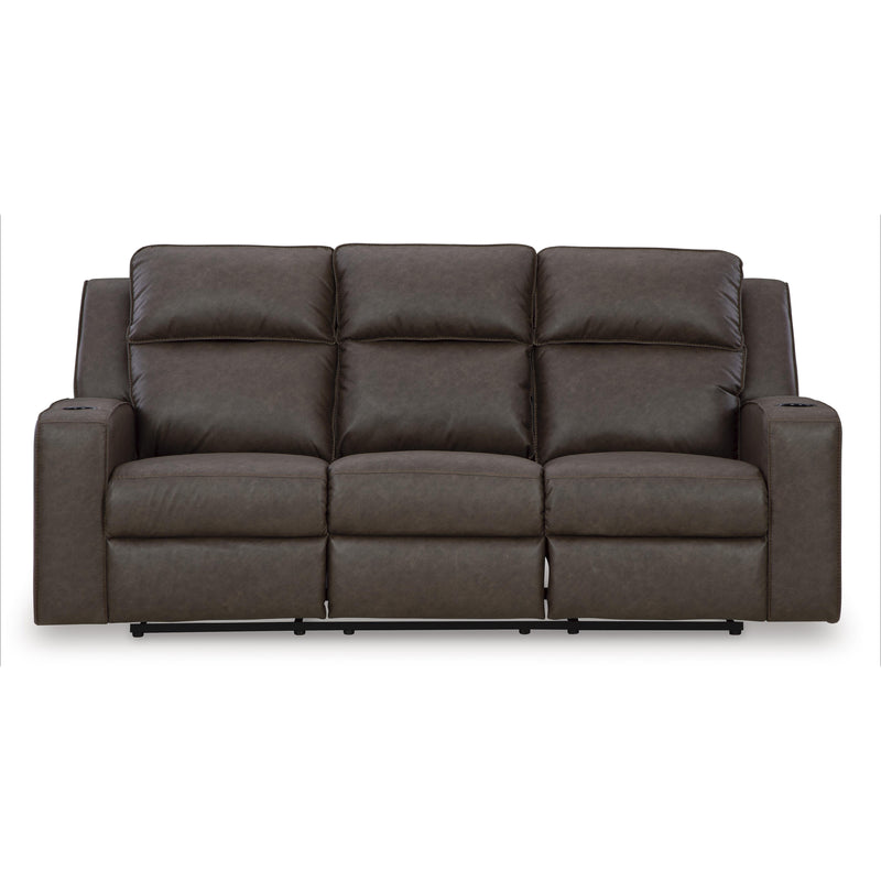 Signature Design by Ashley Lavenhorne 6330689C Reclining Sofa with Drop Down Table IMAGE 3