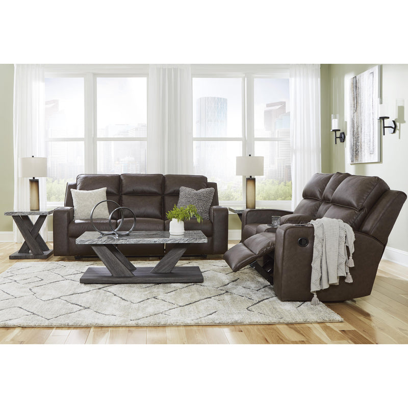 Signature Design by Ashley Lavenhorne 6330694C Double Reclining Loveseat with Console IMAGE 14