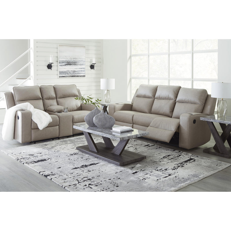 Signature Design by Ashley Lavenhorne 6330789C Reclining Sofa with Drop Down Table IMAGE 10